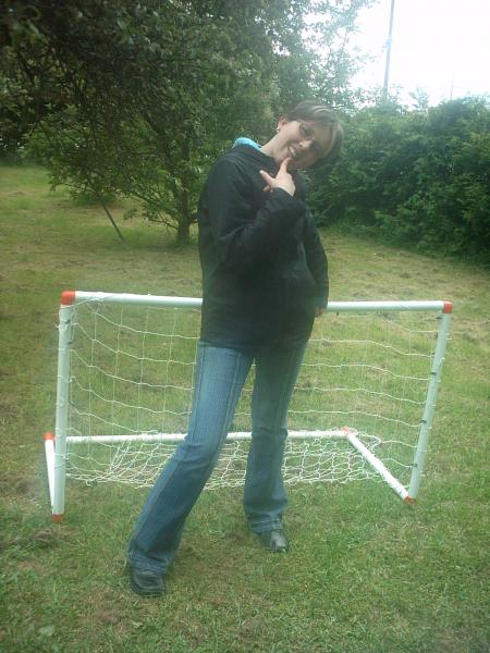 La footballeuse